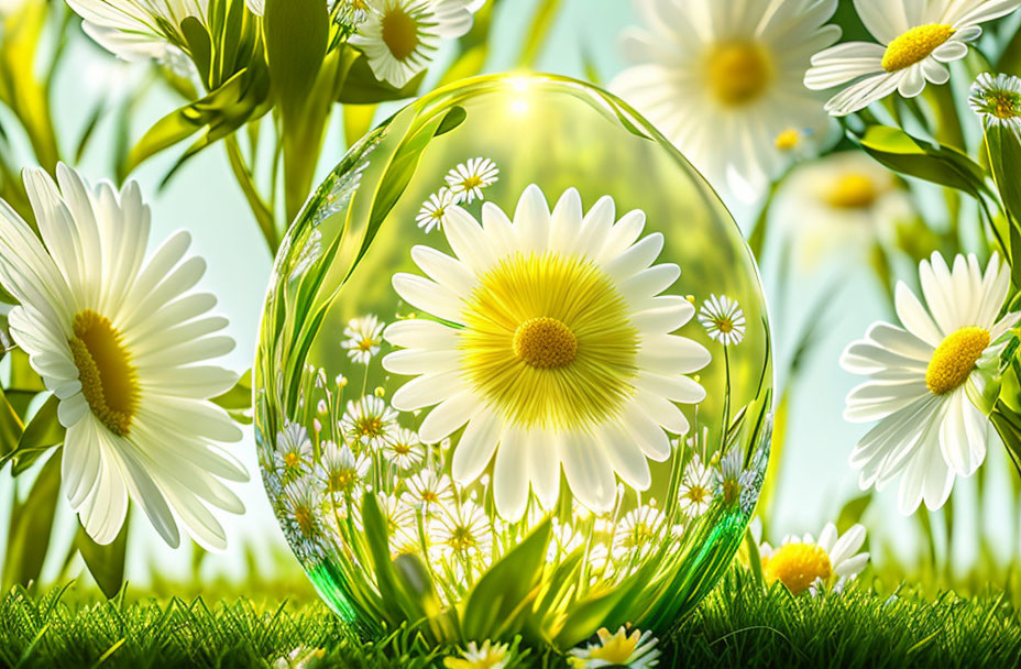 EggXtra ordinary  spring daisies