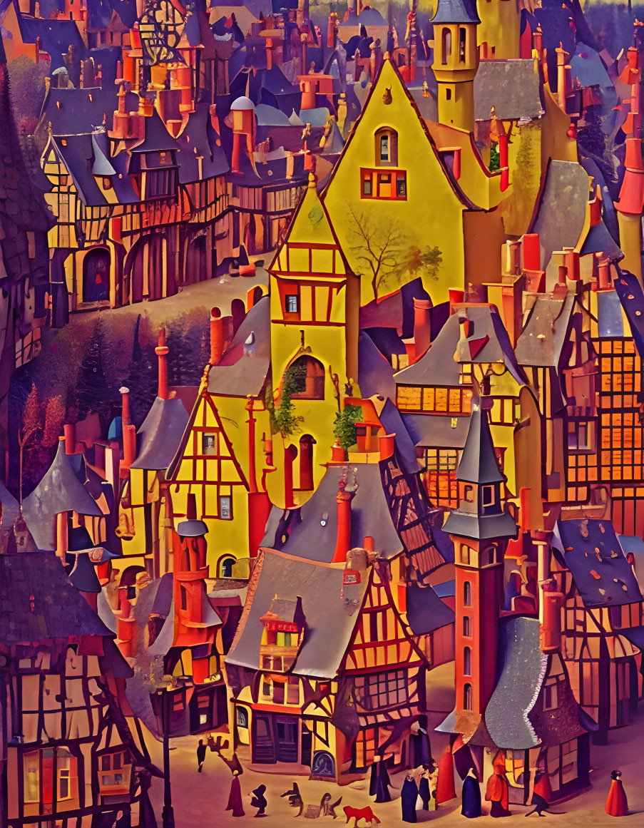 "Old European town" _ (230312)