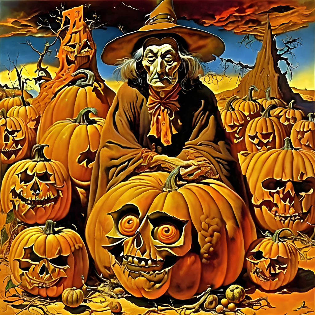 "The guardian of pumpkins" _ (230712)