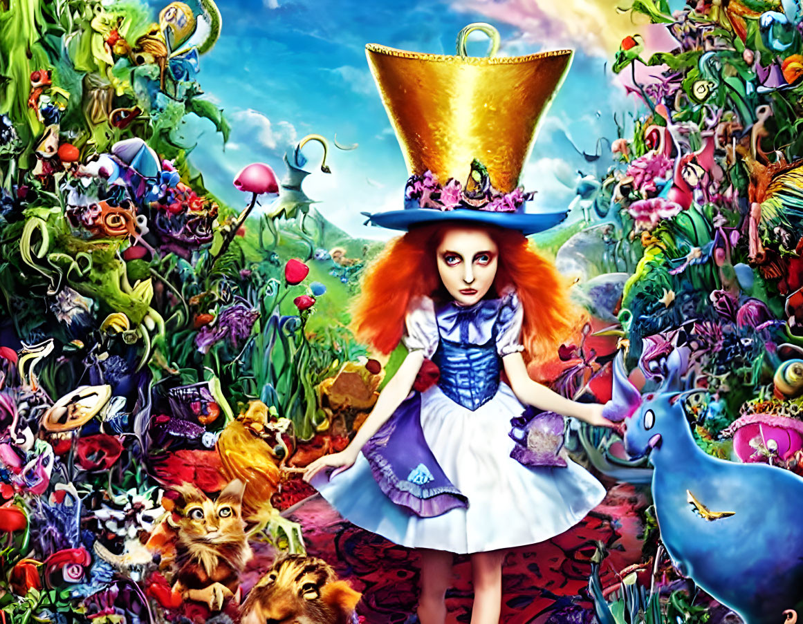 "Alice's big hat" _ (230808)