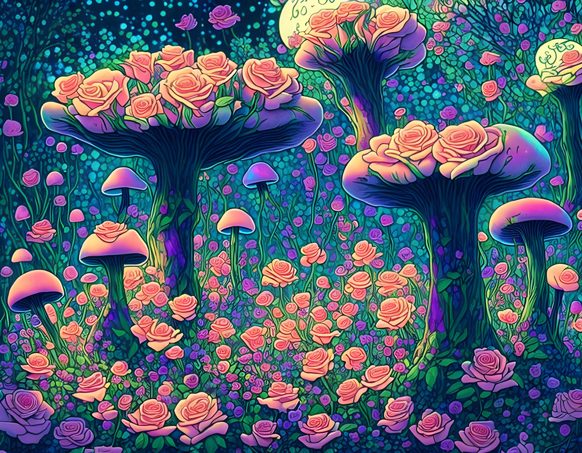 Fungal Roses