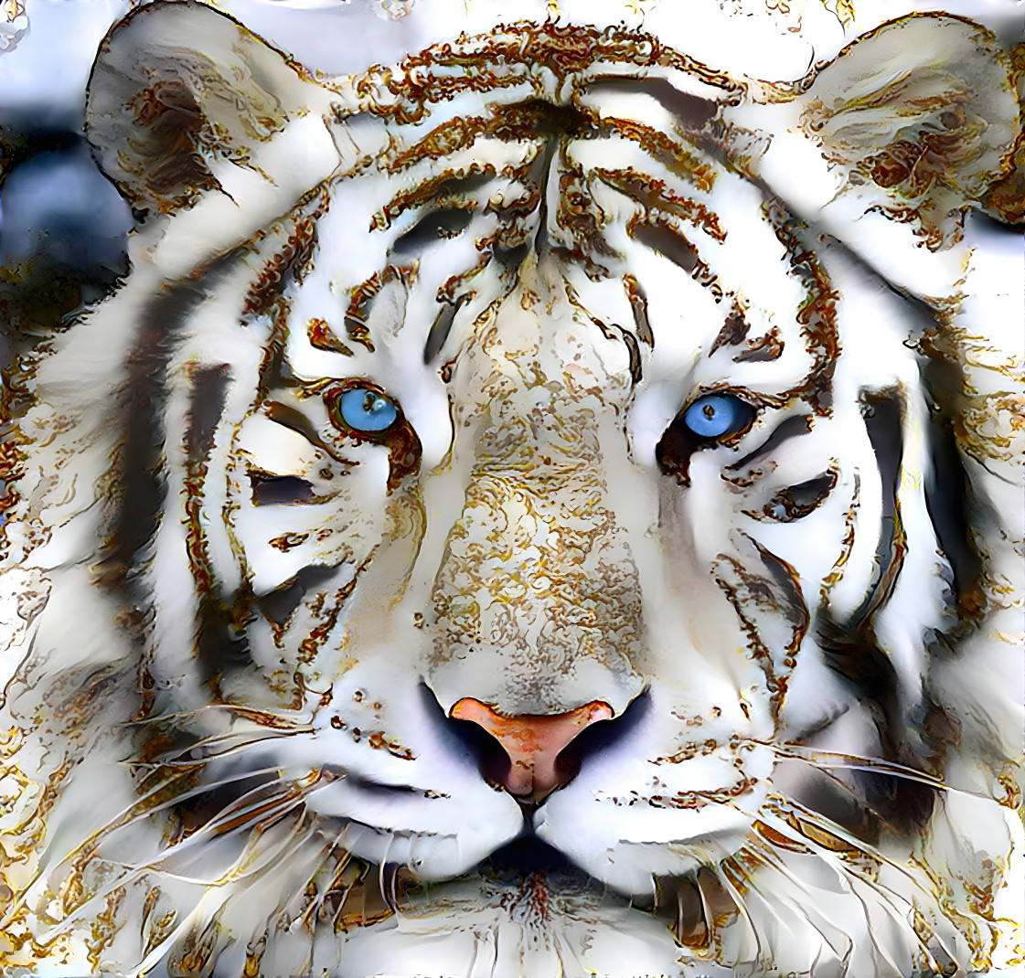 Golden White Tiger 