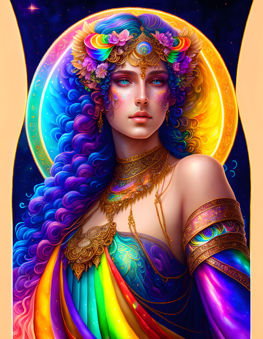 Goddess Of Rainbows 