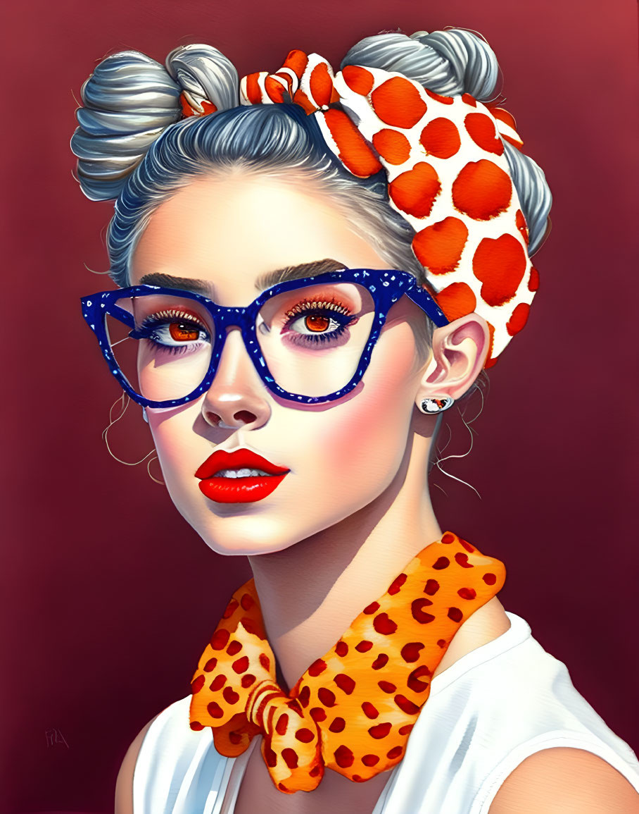 Bespectacled Beauty