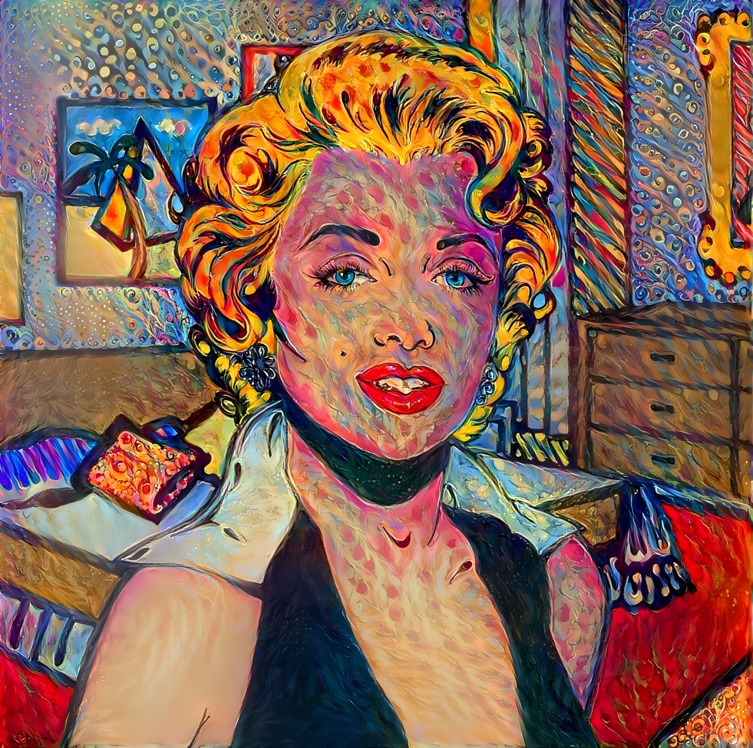 Marilyn discovers impressionism