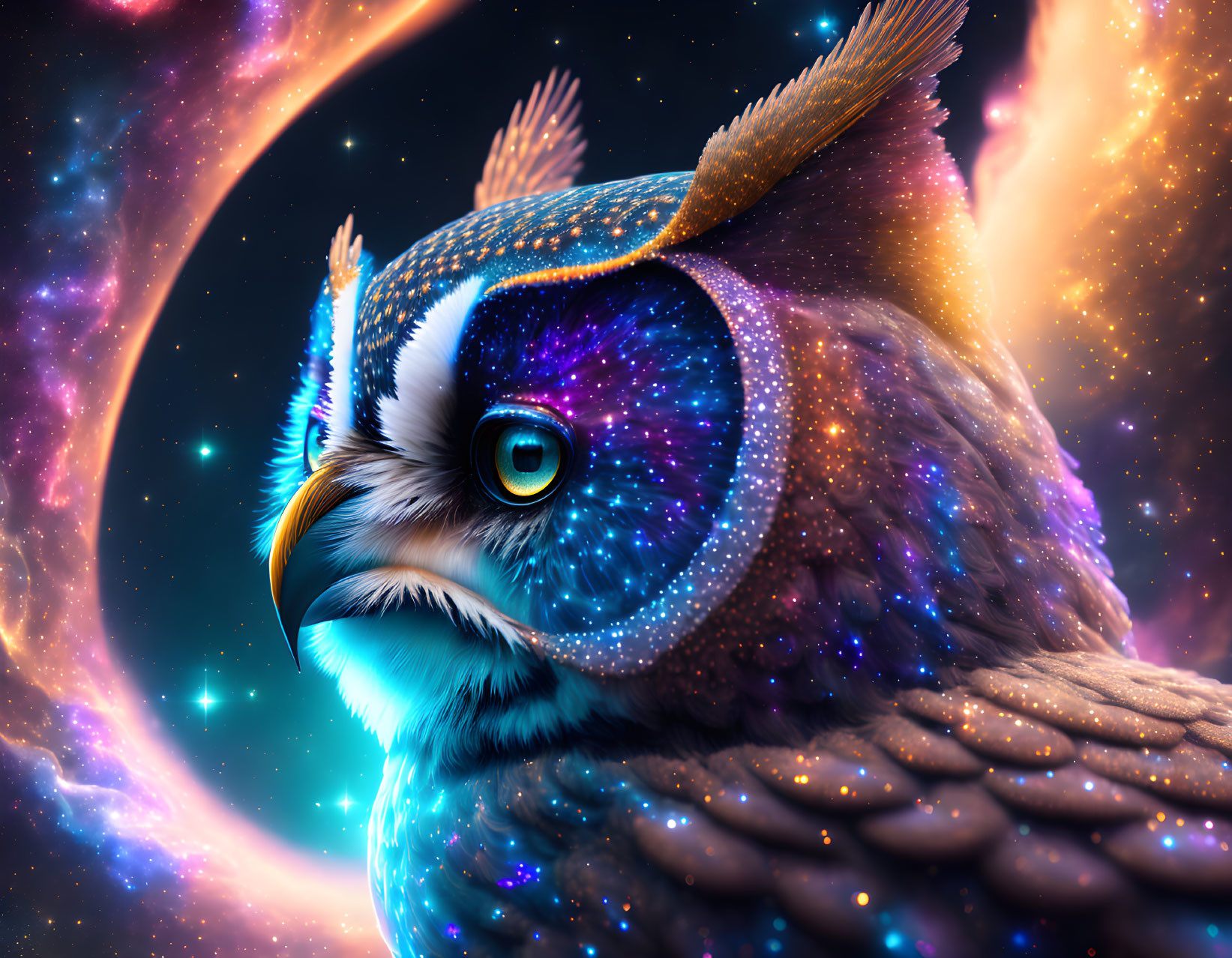Owl Among the Stars