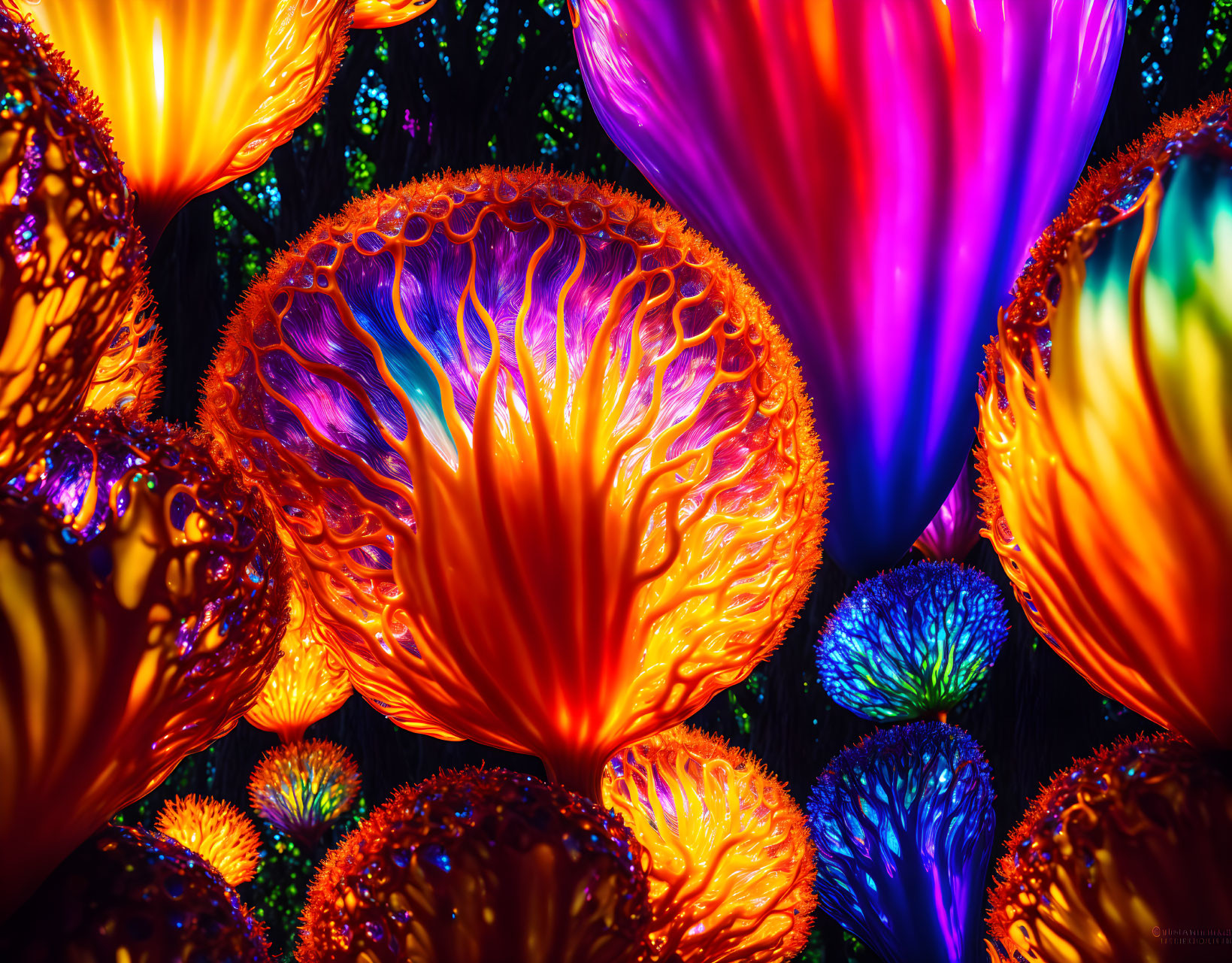 Chihuly forest