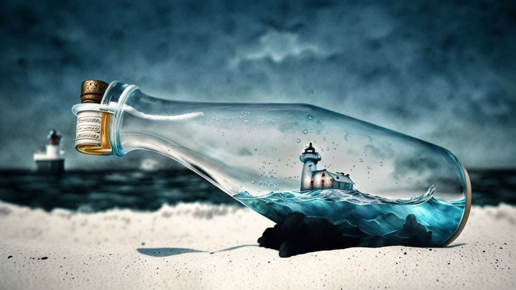 Not only ships in a bottle... second version