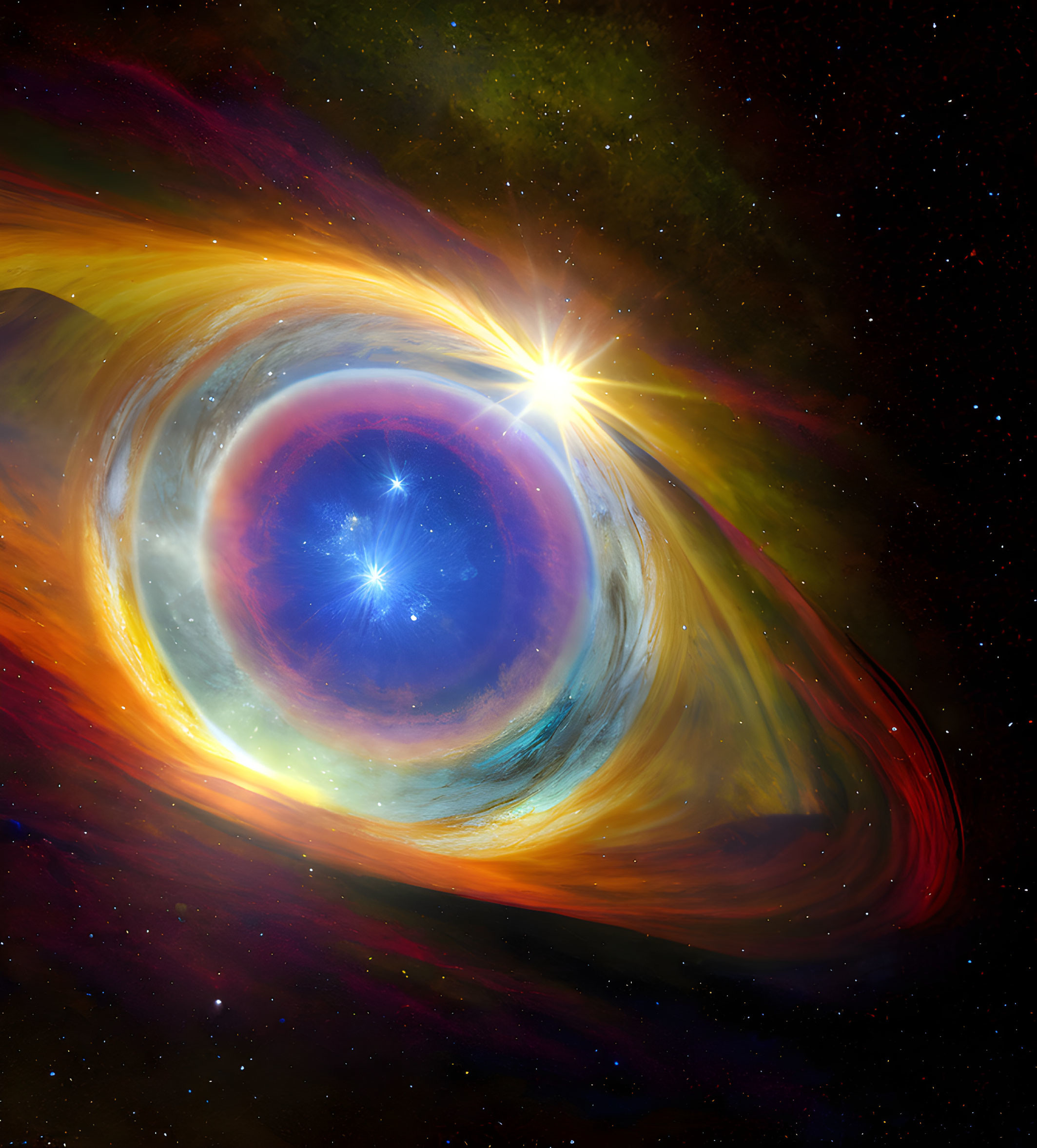 Helix Nebula, Eye of God