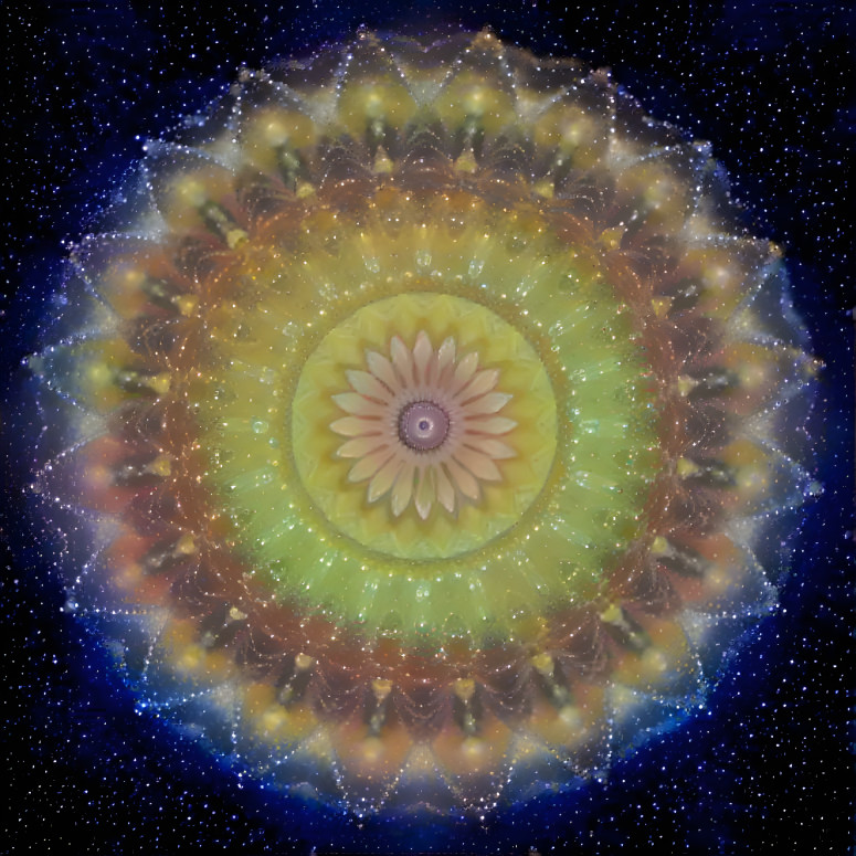Mandala w Eagle nebula