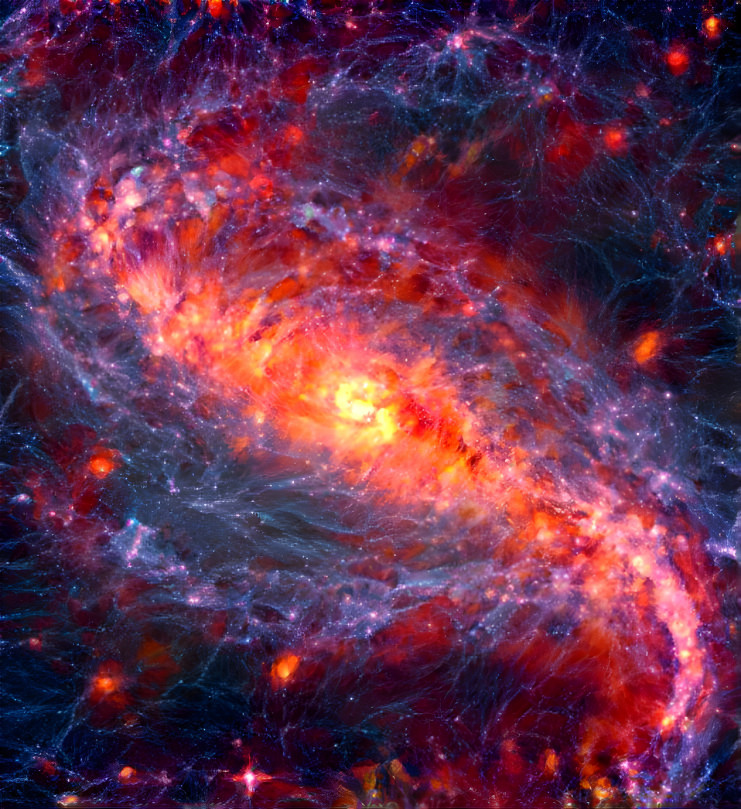 Barred Spiral Galaxy NGC 613
