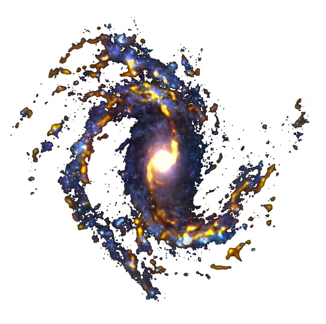 NGC 4303, Spiral Galaxy, VLT ESO