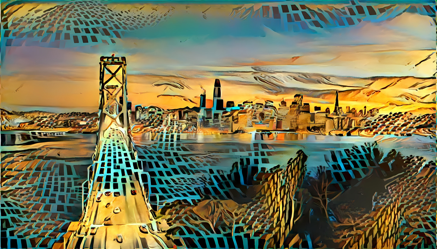 San Francisco, Salvador Dali style 