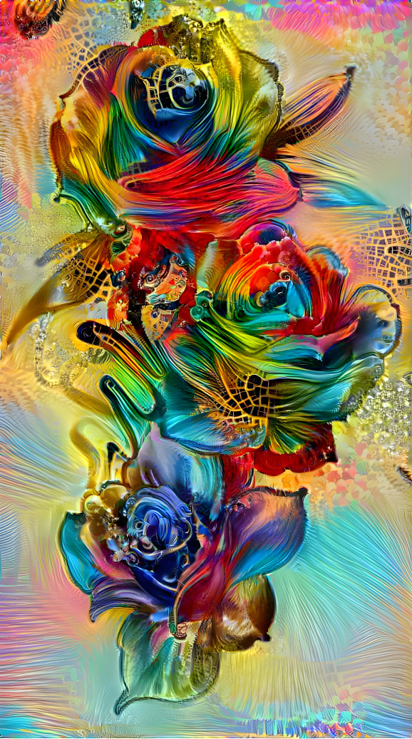 Abstract Roses