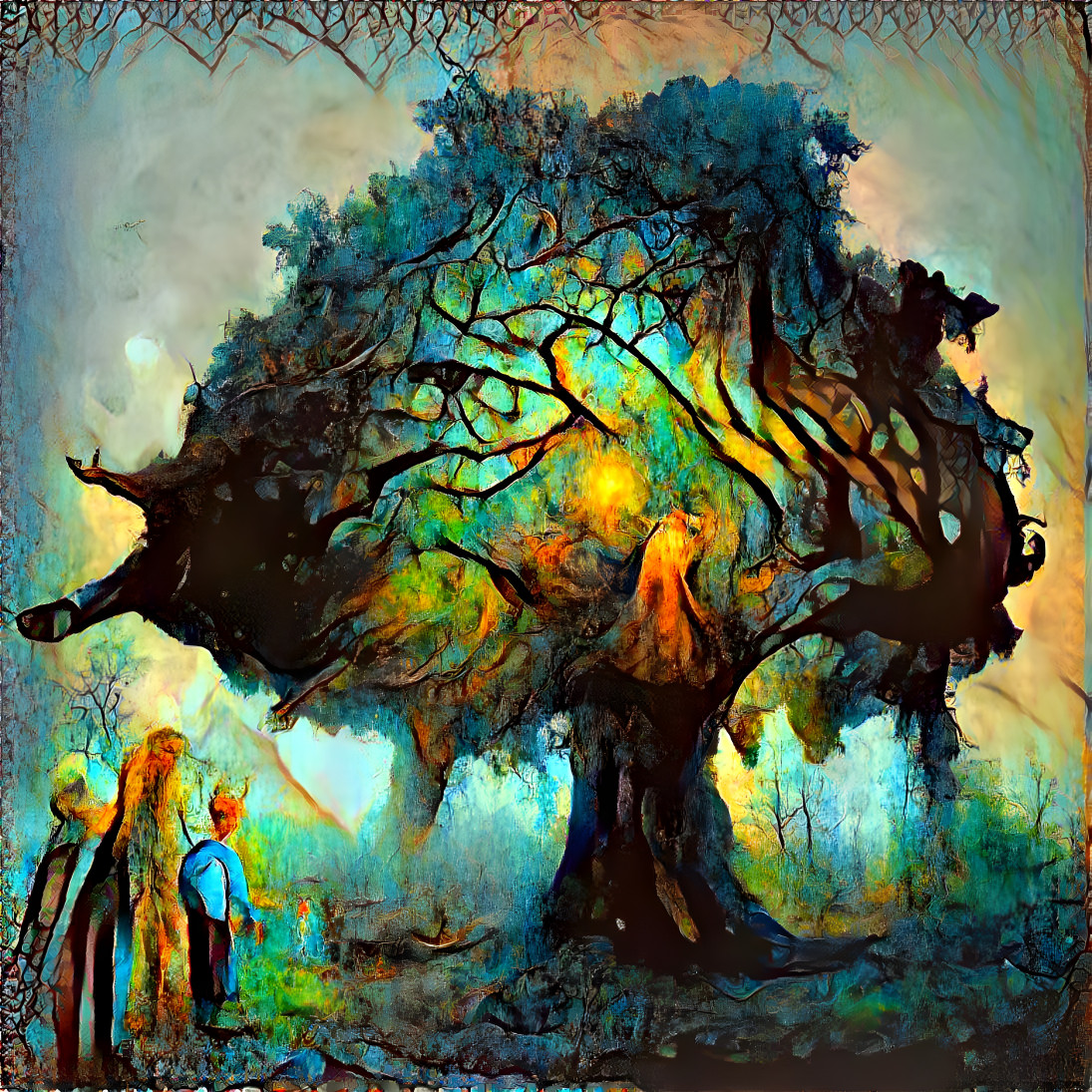 Giant Oak Tree