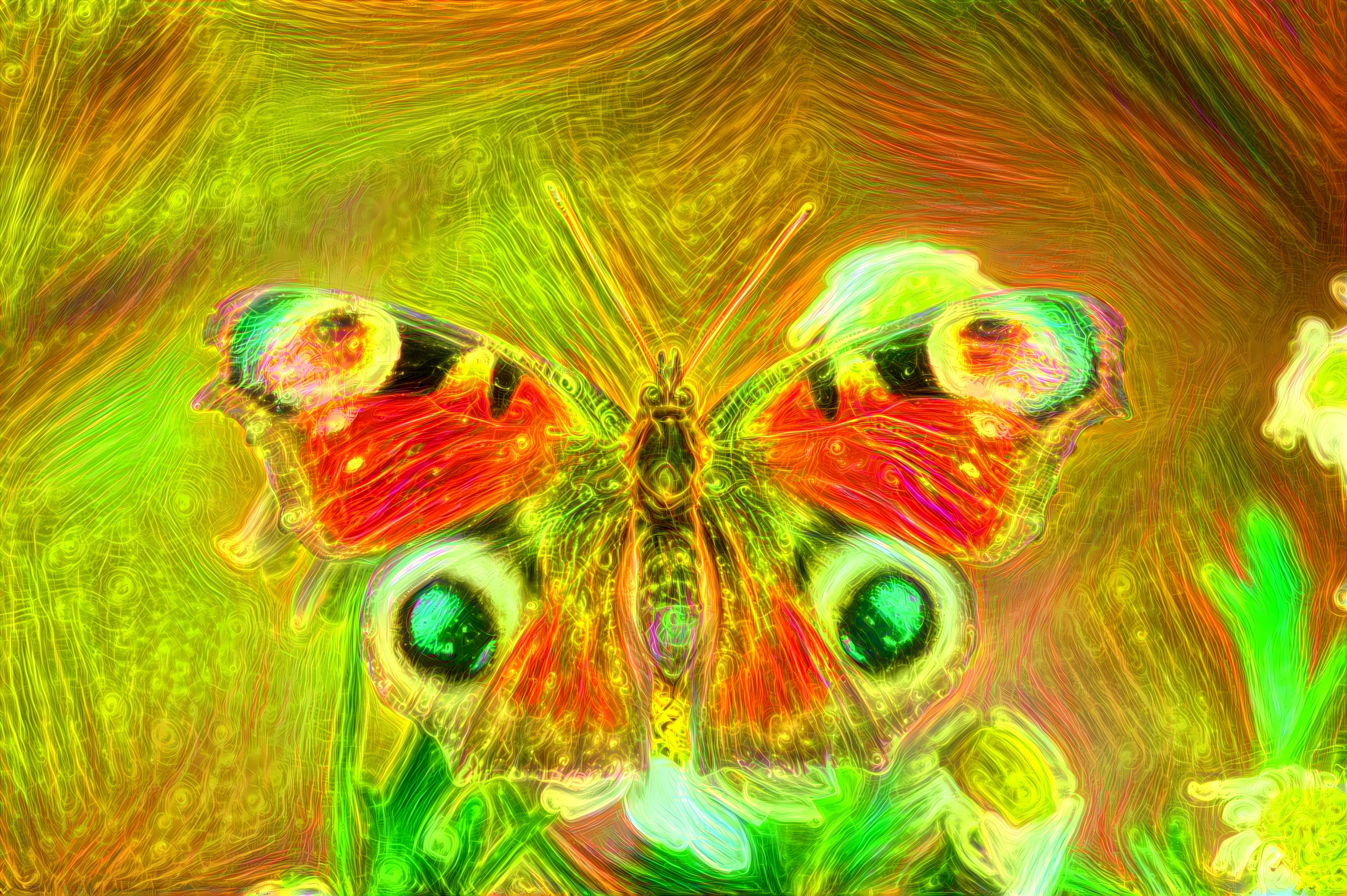 Radioactive Butterfly