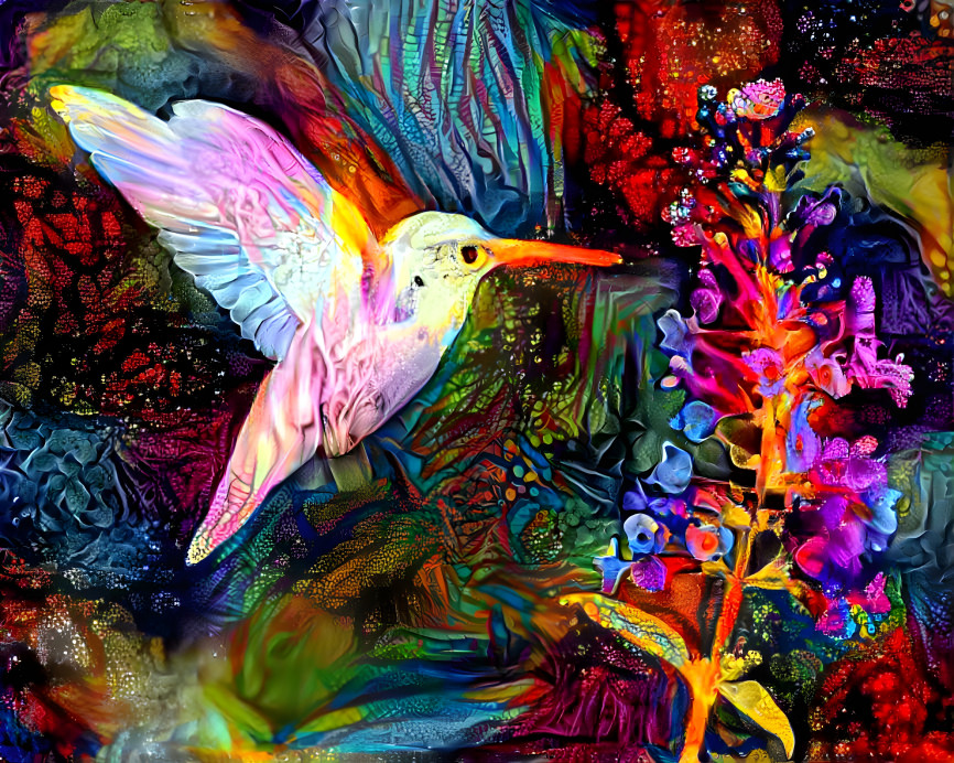 Ghost of hummingbird 