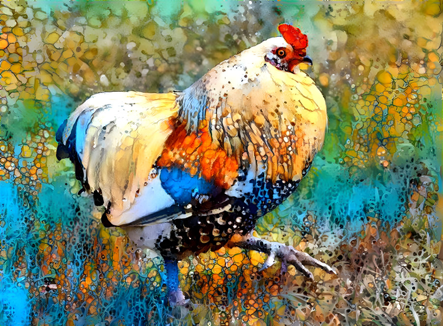 Strutting Rooster 