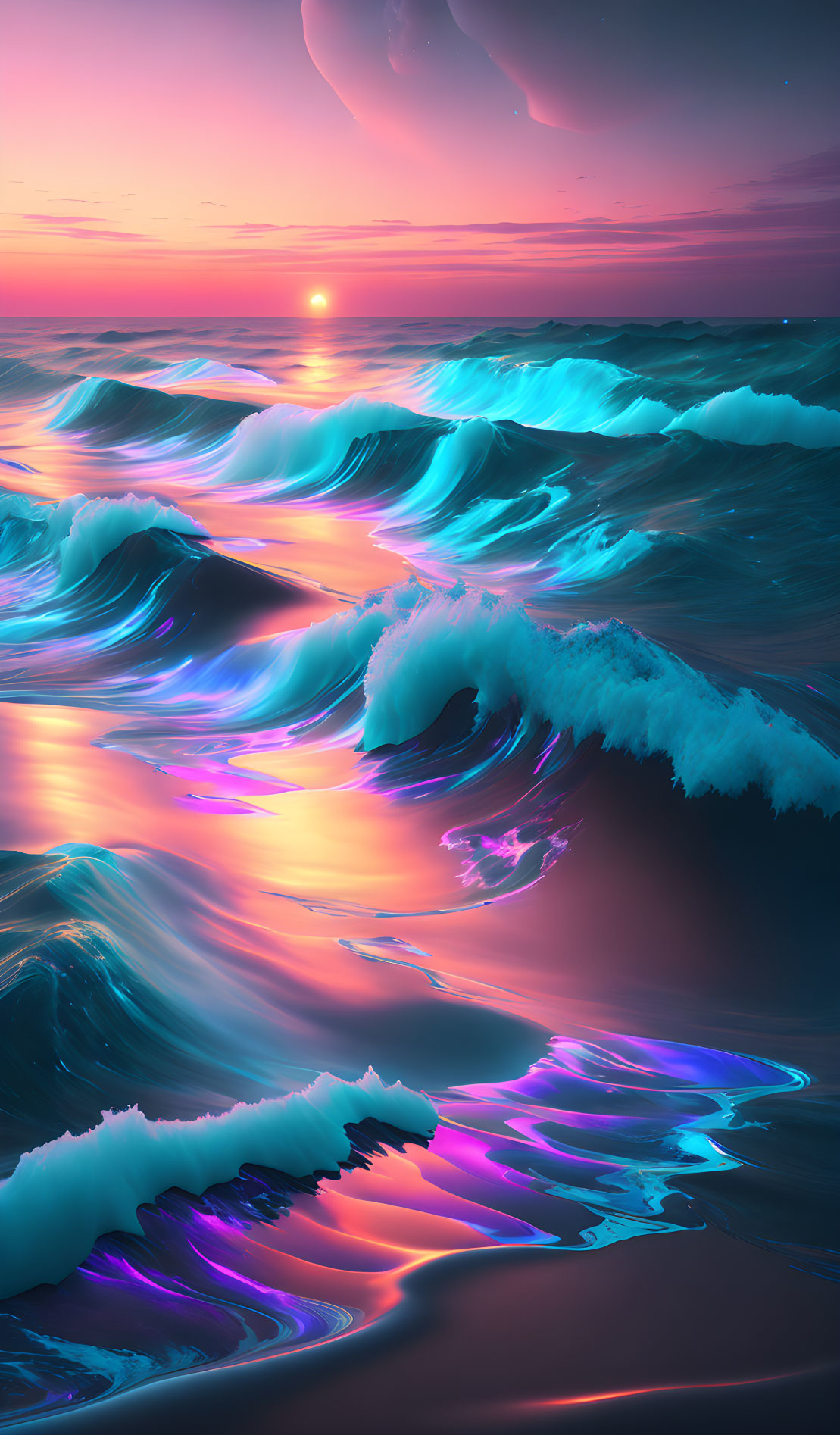 Neon Ocean
