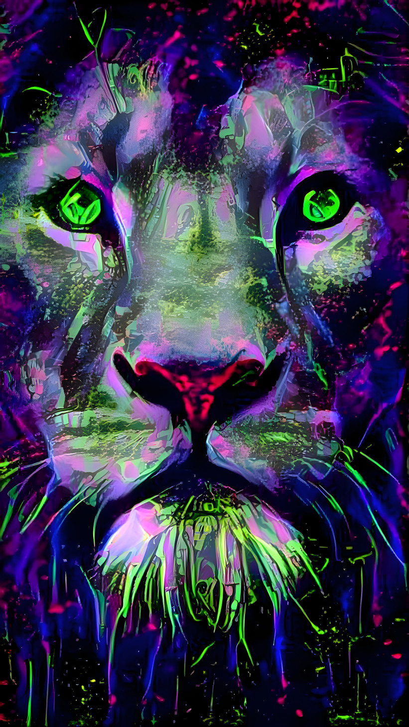 Neon Lion