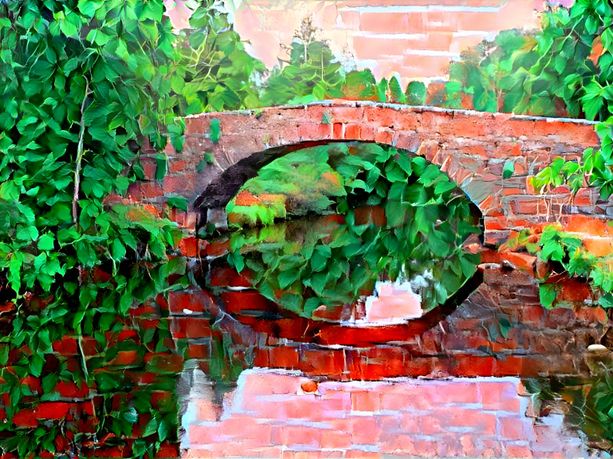 Brick bridge