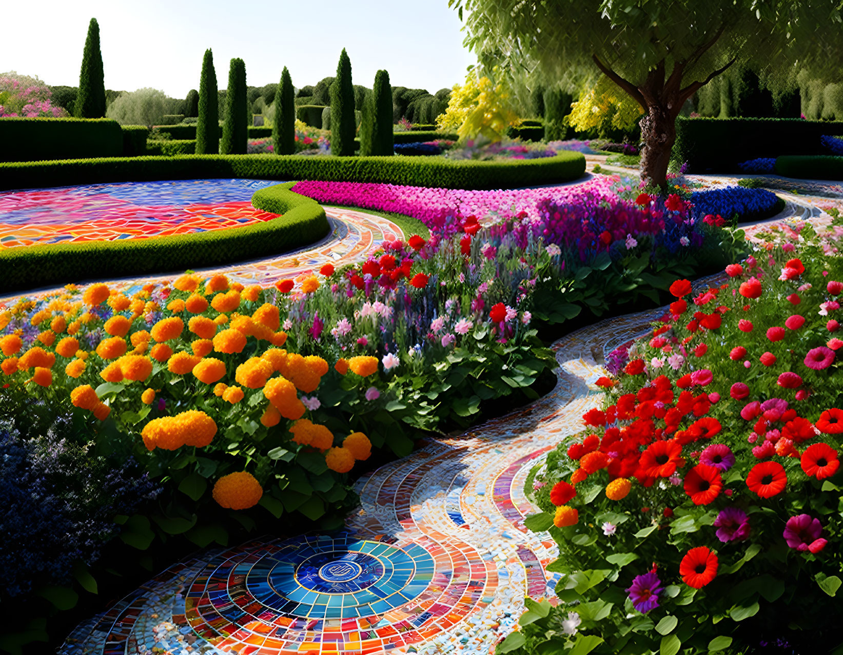 Mosaic Garden 063023