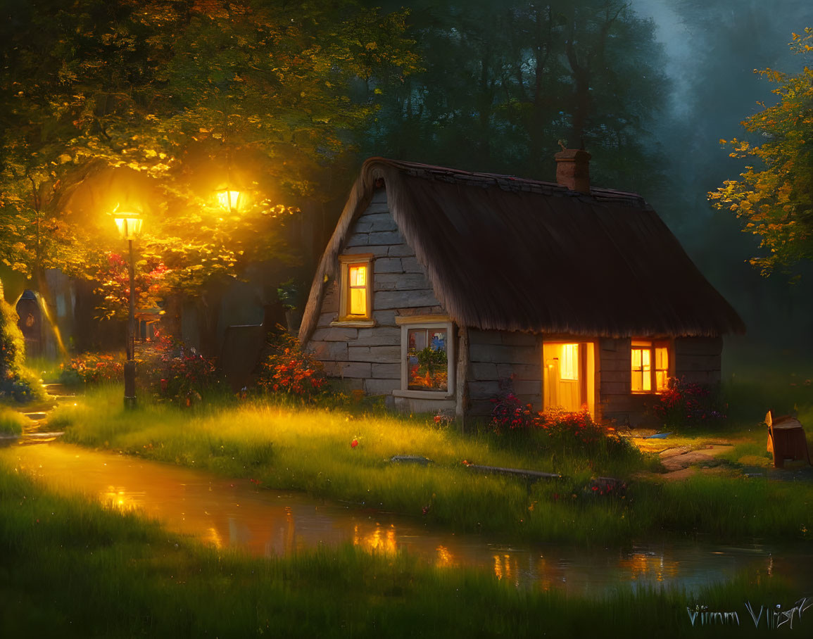 Whimsical cottage