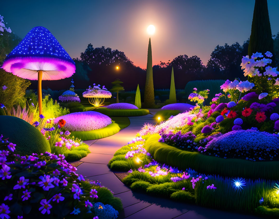 Fantasy garden