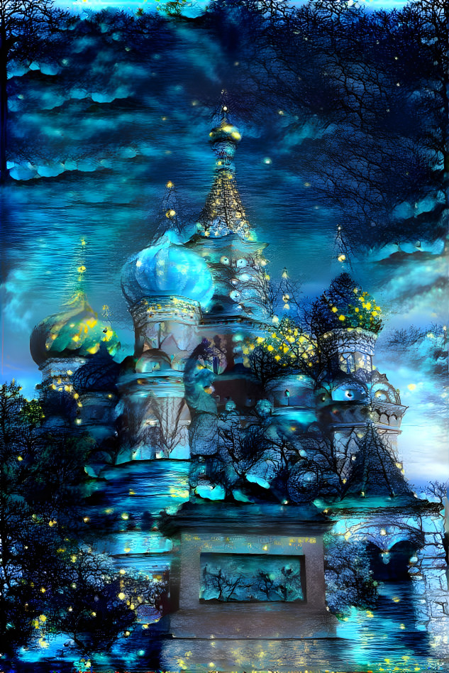 "Deep Dreaming of Nights in Moscow"