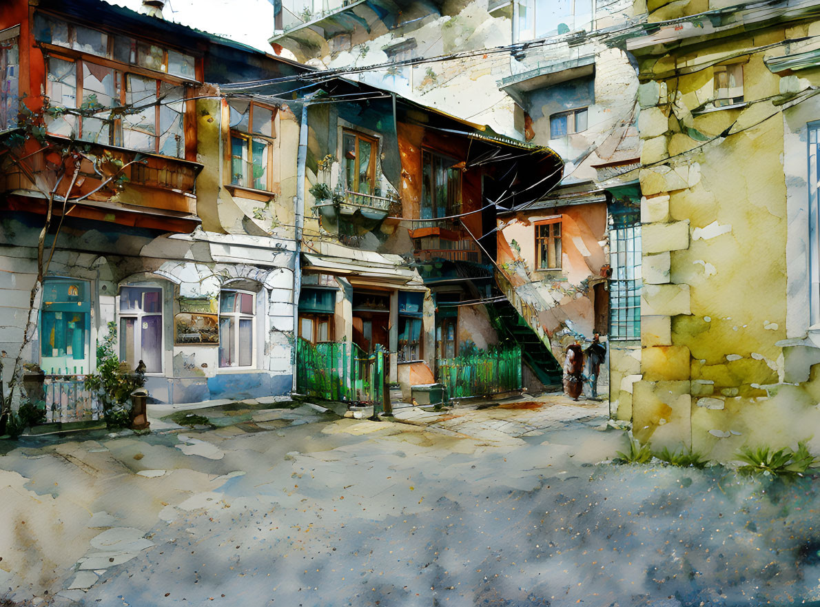 cool_216T2D01(secrets of Odessa courtyards)