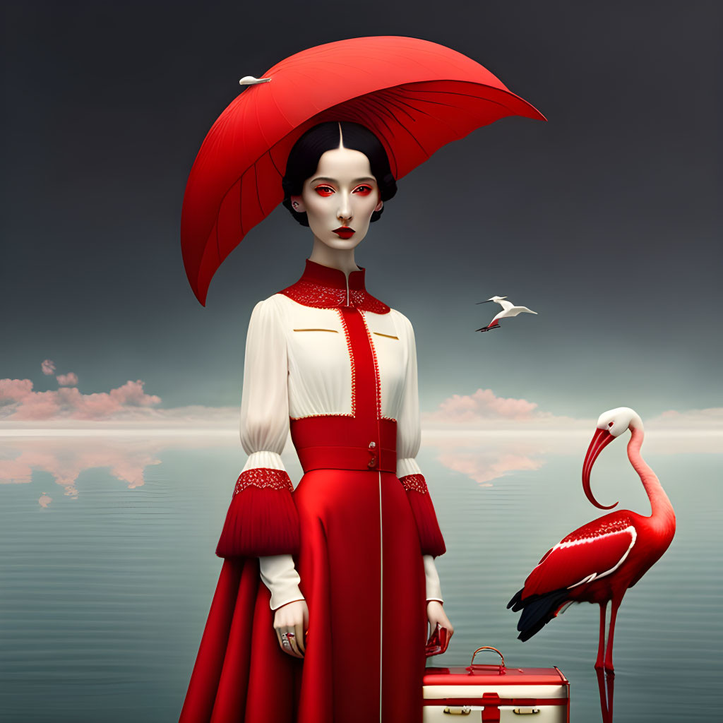 Red Lady of the Ibis