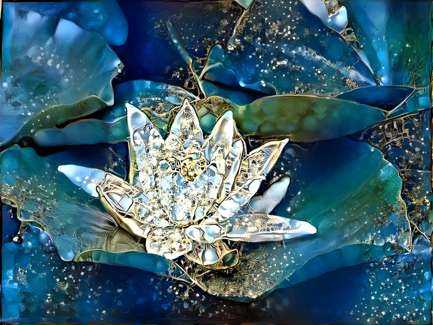 Diamond waterlily