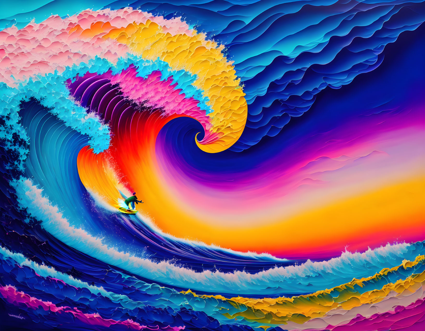 Sunset Surfer — Jeffrey Lynn Koons
