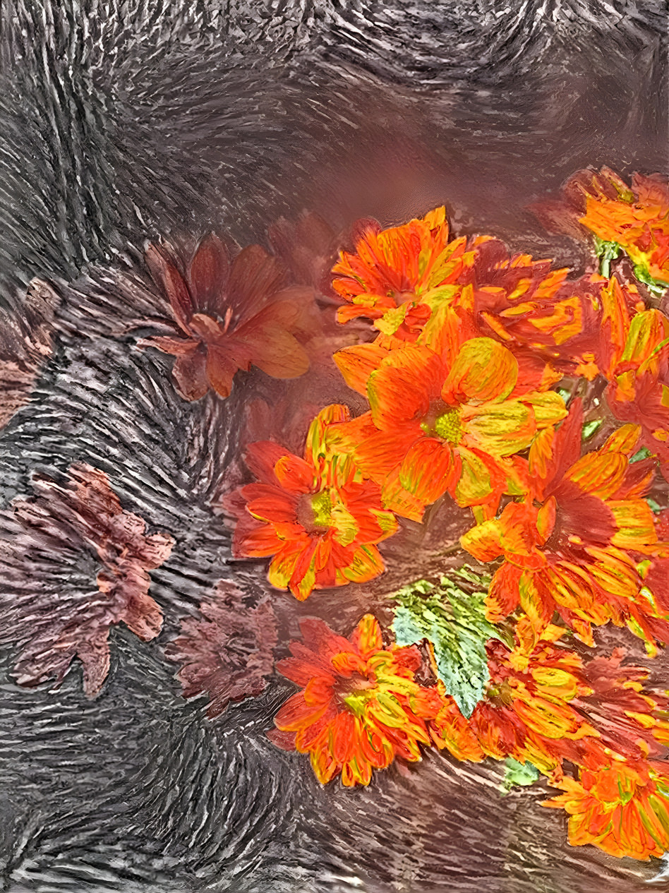 Painted Chrysanthemum 