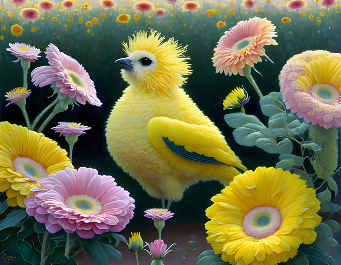 The Gerber daisy chick