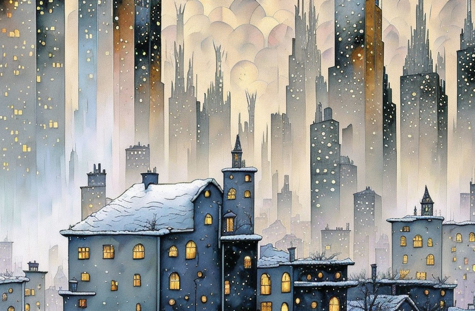 Cityscape - winter