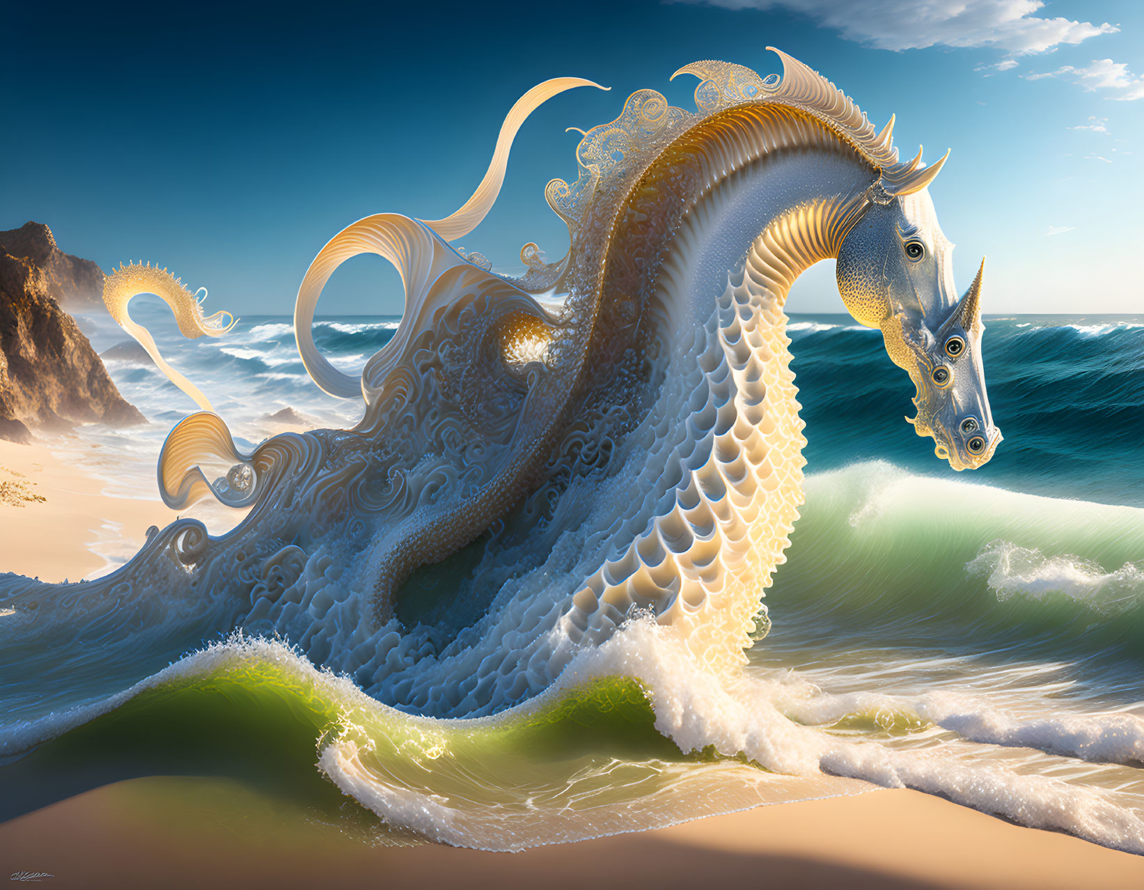 Sea horse 