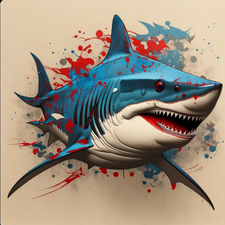 2D Shark