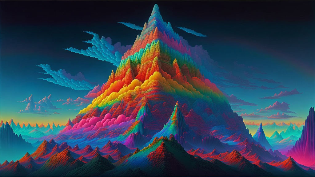 Colorful Mountain 2