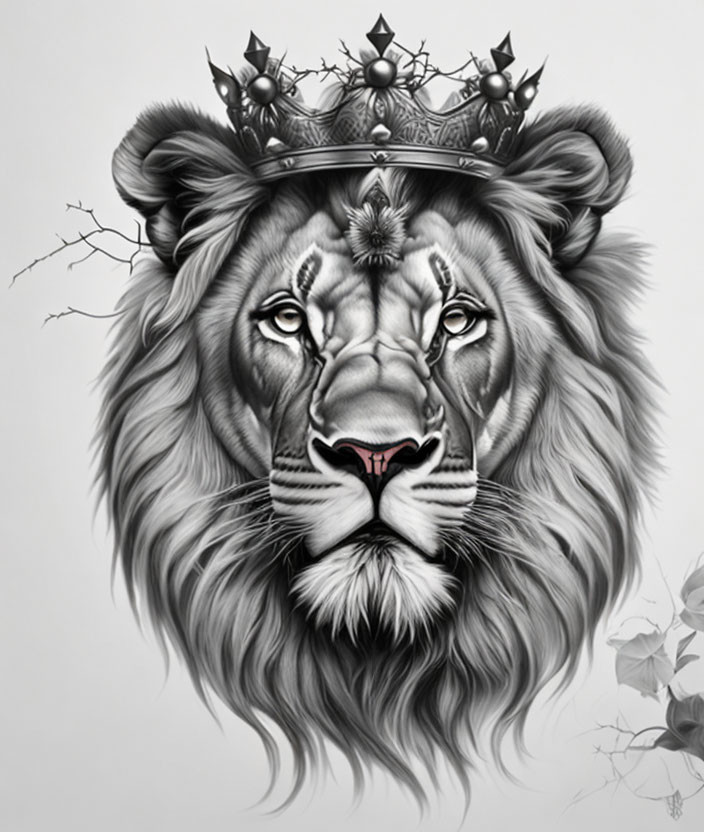 Lion with Crown