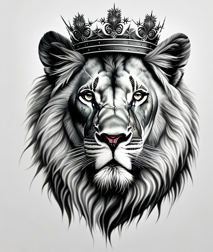 Lion with Crown 4