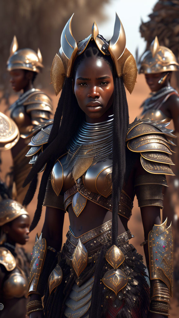 Female African Warrior
