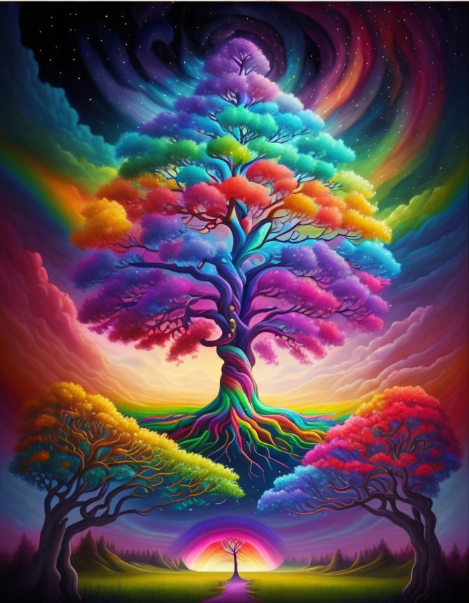 Rainbow Tree 4