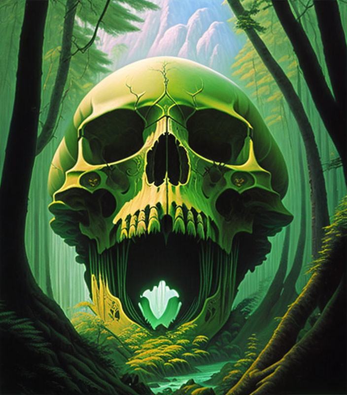 Skull in the Forest 2
