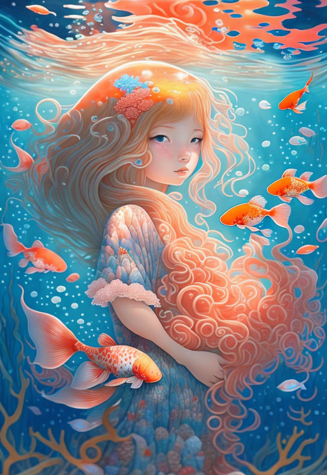 Girl Underwater 2