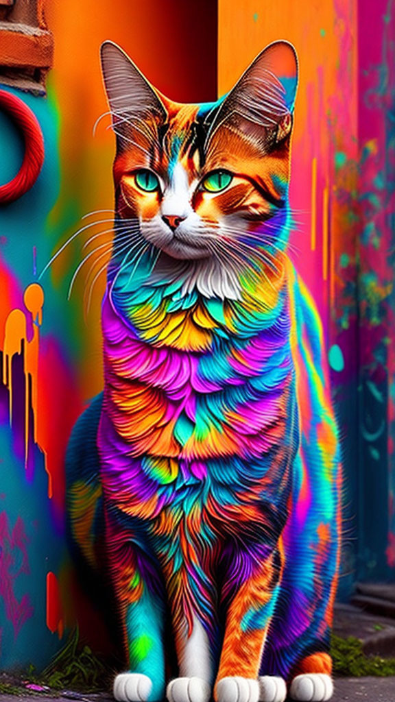 Graffiti Cat 3