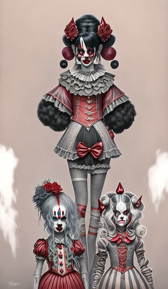 Clown Girls 3