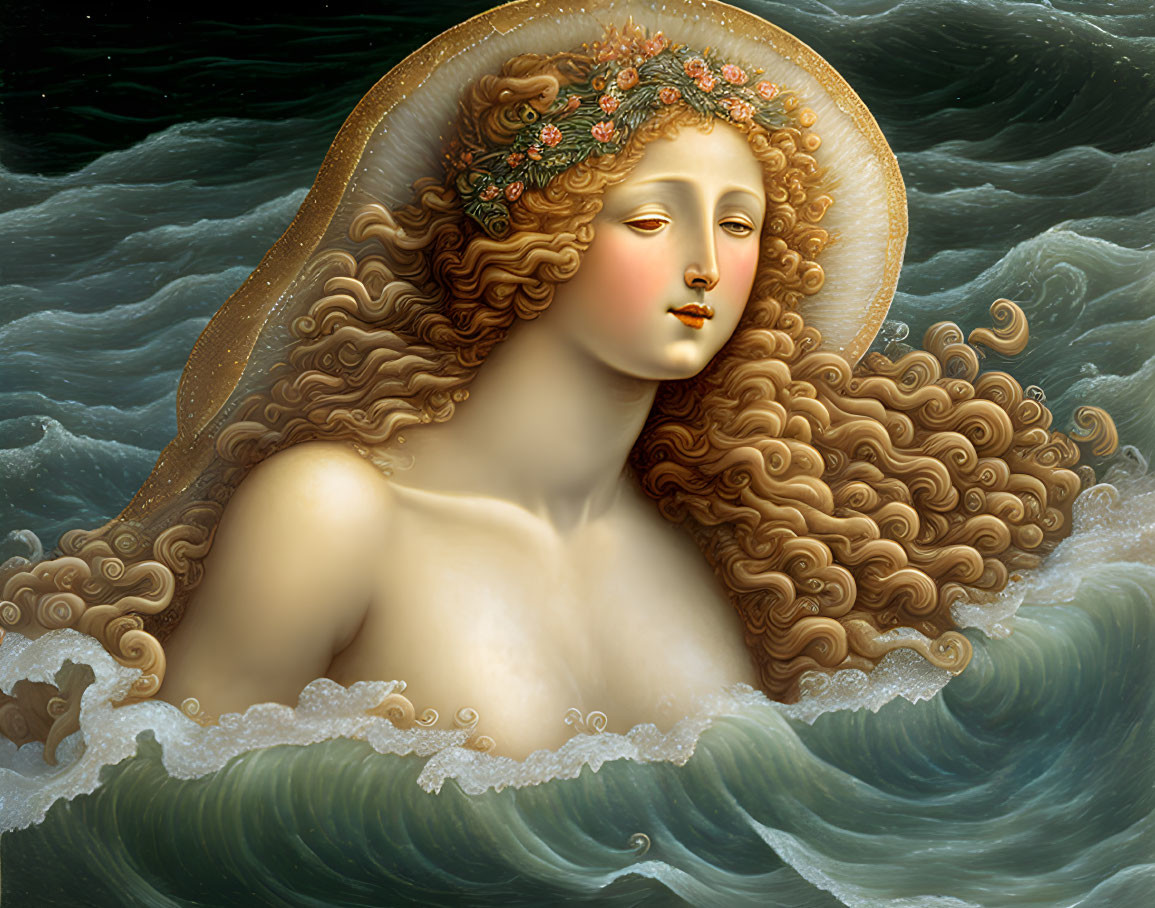 venus decides to just stay in the sea