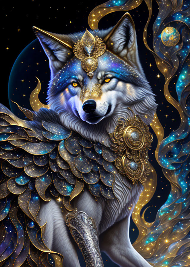 Wolf Guardian spirit.