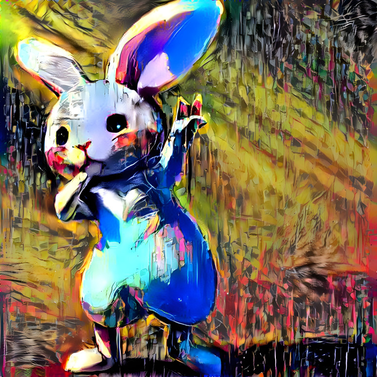 a dance rabbit